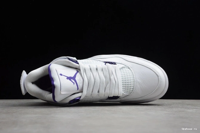 Jordan CT8527-115 Metallic Retro Air 4 Purple 0814